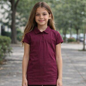 Children's Place Burgundy Button Down Shirt set